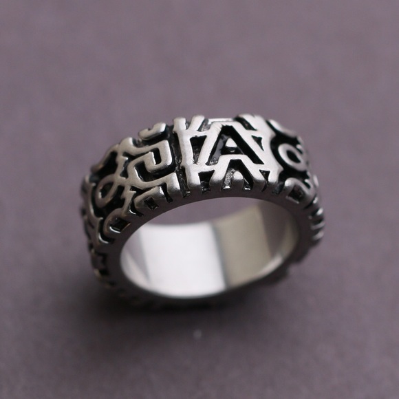 Marc Jacobs the monogram engraved ring size 7 - Picture 5 of 10